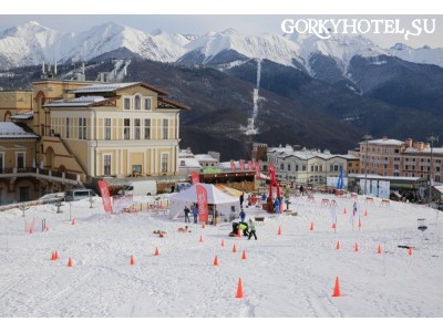 Отель «Novotel Resort Красная Поляна» (бывш. Gorky Hotel) ski in / ski out