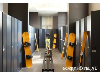 Отель «Novotel Resort Красная Поляна» (бывш. Gorky Hotel),  комната для сушки горнолыжного снаряжения